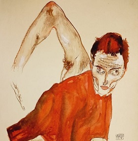 Egon Schiele: Autorretrato